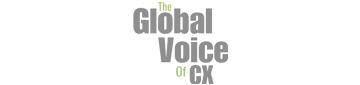 The Global Voice of CX Logo